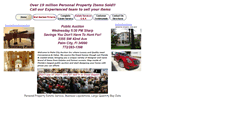 Desktop Screenshot of palmcityauctioninc.com