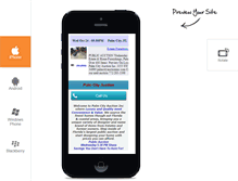 Tablet Screenshot of palmcityauctioninc.com